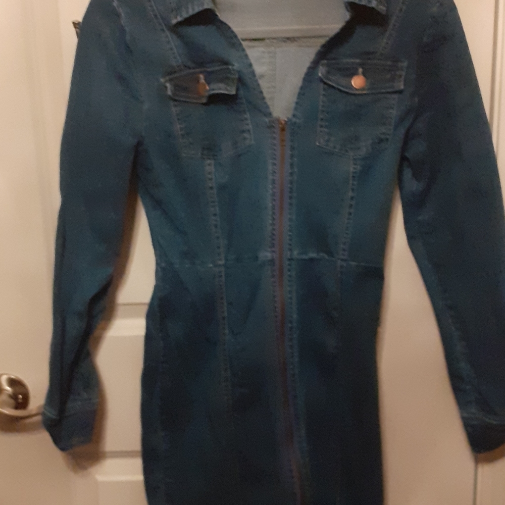 Denim dress